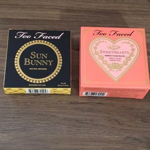Too Faced Sun Bunny & Bellini Blush Set! FS & BNIB